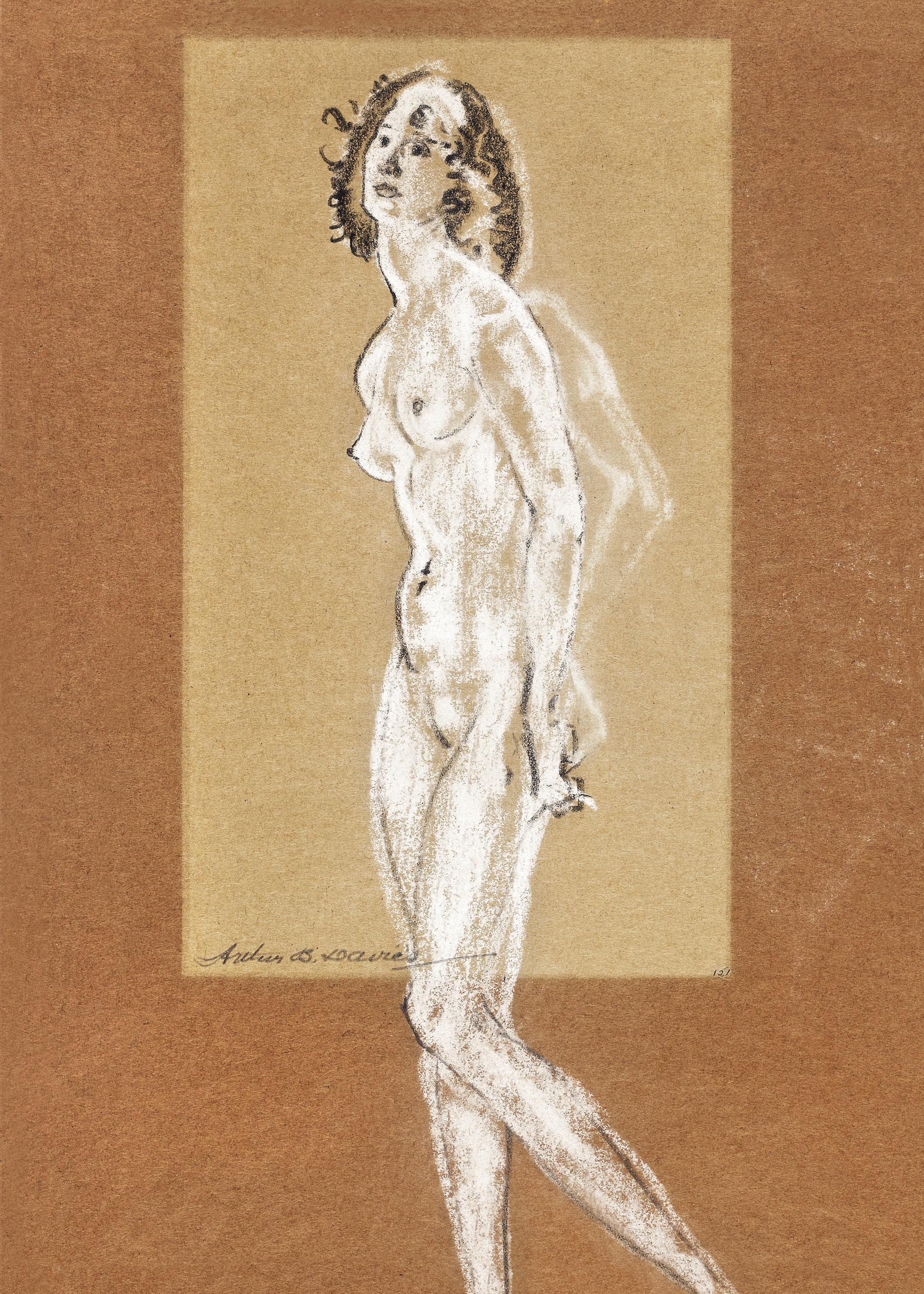 Standing Figure in Warm Light